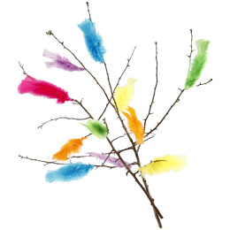 Down feathers 18 pack in the group Hobby & Creativity / Holidays and seasons / Easter crafts at Pen Store (136981)