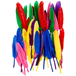 Feathers 48 pack in the group Hobby & Creativity / Holidays and seasons / Easter crafts at Pen Store (136985)