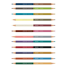 Bicolor Paul Smith 12-set + Brush in the group Pens / Artist Pens / Watercolour Pencils at Pen Store (137004)