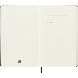 Planner 18M WeekNote Hard Cover Large Black in the group Paper & Pads / Planners / 18-Month Planners at Pen Store (137011)