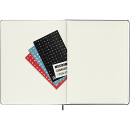 Planner 18M WeekNote Hard Cover XL Black in the group Paper & Pads / Planners / 18-Month Planners at Pen Store (137012)