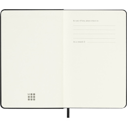 Planner 18M Weekly Hard Cover Horisontell Pocket Black in the group Paper & Pads / Planners / 18-Month Planners at Pen Store (137013)