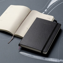 Planner 18M Weekly Hard Cover Horisontell Large Black in the group Paper & Pads / Planners / 18-Month Planners at Pen Store (137014)