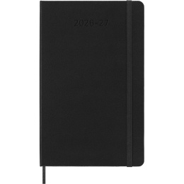 Planner 18M Weekly Hard Cover Horisontell Large Black in the group Paper & Pads / Planners / 18-Month Planners at Pen Store (137014)