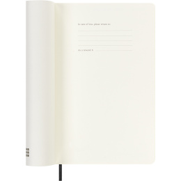 Planner 18M Daily Soft Cover Large Black in the group Paper & Pads / Planners / 18-Month Planners at Pen Store (137015)