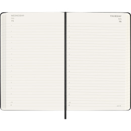 Planner 18M Daily Hard Cover Large Black in the group Paper & Pads / Planners / 18-Month Planners at Pen Store (137016)