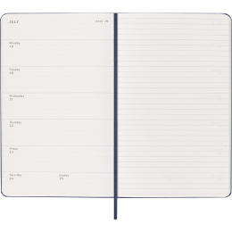 Planner 18M WeekNote Hard Cover Large Sapphire Blue in the group Paper & Pads / Planners / 18-Month Planners at Pen Store (137017)