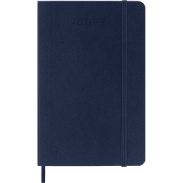 Planner 18M WeekNote Soft Cover Pocket Sapphire Blue in the group Paper & Pads / Planners / 18-Month Planners at Pen Store (137018)