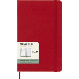 Planner 18M WeekNote Hard Cover Large Red in the group Paper & Pads / Planners / 18-Month Planners at Pen Store (137022)