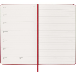Planner 18M WeekNote Hard Cover Large Red in the group Paper & Pads / Planners / 18-Month Planners at Pen Store (137022)