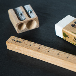 Wooden Ruler 15 cm in the group Hobby & Creativity / Hobby Accessories / Rulers at Pen Store (137037)
