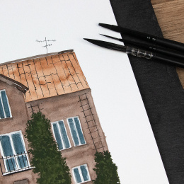 Brush Faded Flat 2 in the group Art Supplies / Brushes / Watercolour Brushes at Pen Store (137049)