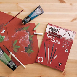 Paint'ON Multi-Techniques Terracotta A4 in the group Paper & Pads / Artist Pads & Paper / Mixed Media Pads at Pen Store (137088)