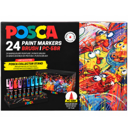 Posca Brush Standing Set in the group Pens / Artist Pens / Illustration Markers at Pen Store (137115)