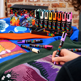 Posca Brush Standing Set in the group Pens / Artist Pens / Illustration Markers at Pen Store (137115)