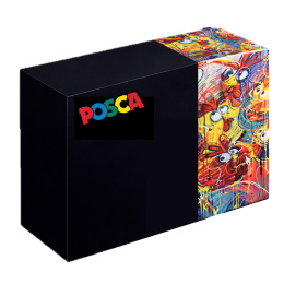 Posca Brush Standing Set in the group Pens / Artist Pens / Illustration Markers at Pen Store (137115)
