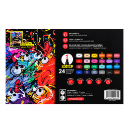 Posca Brush Standing Set in the group Pens / Artist Pens / Illustration Markers at Pen Store (137115)