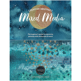 Creative Abstract Mixed Media in the group Hobby & Creativity / Books / Inspirational Books at Pen Store (137170)