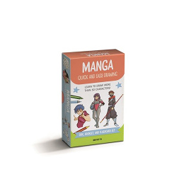 Manga Quick and Easy Drawing Deck in the group Hobby & Creativity / Books / Art Instruction Books at Pen Store (137177)