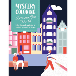 Mystery Coloring Around the World in the group Hobby & Creativity / Books / Adult Coloring Books at Pen Store (137179)