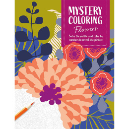 Mystery Coloring Flowers in the group Hobby & Creativity / Books / Adult Coloring Books at Pen Store (137180)