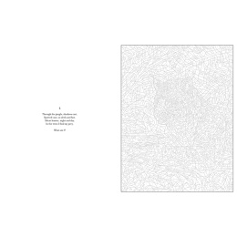 Mystery Coloring Wild Animals in the group Hobby & Creativity / Books / Adult Coloring Books at Pen Store (137183)