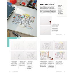 Sketching in the City in the group Hobby & Creativity / Books / Inspirational Books at Pen Store (137185)