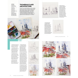 Sketching in the City in the group Hobby & Creativity / Books / Inspirational Books at Pen Store (137185)