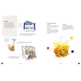 Watercolor Artist's Index of the Urban Landscape in the group Hobby & Creativity / Books / Inspirational Books at Pen Store (137192)
