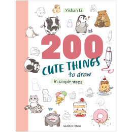 200 Cute Things to Draw in the group Hobby & Creativity / Books / Art Instruction Books at Pen Store (137199)
