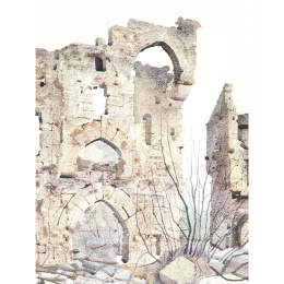 Atmospheric Buildings in Watercolour in the group Hobby & Creativity / Books / Inspirational Books at Pen Store (137204)