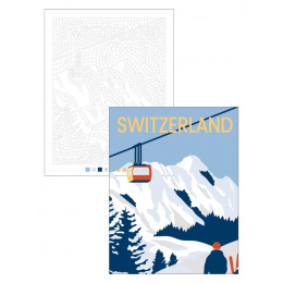 Color by Numbers: Nature in the group Hobby & Creativity / Books / Adult Coloring Books at Pen Store (137206)