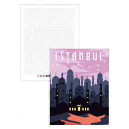 Color by Numbers: Travel in the group Hobby & Creativity / Books / Adult Coloring Books at Pen Store (137207)