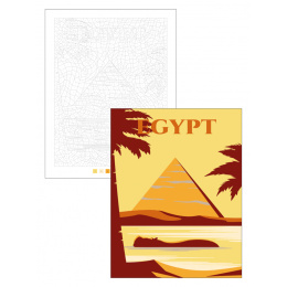 Color by Numbers: Travel in the group Hobby & Creativity / Books / Adult Coloring Books at Pen Store (137207)