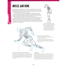 Comic Art Superheroes in the group Hobby & Creativity / Books / Art Instruction Books at Pen Store (137208)