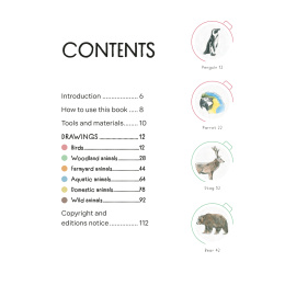 Draw in 10 Minutes: Animals in the group Hobby & Creativity / Books / Art Instruction Books at Pen Store (137218)