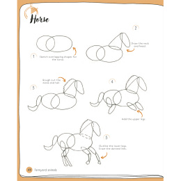 Draw in 10 Minutes: Animals in the group Hobby & Creativity / Books / Art Instruction Books at Pen Store (137218)