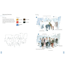 Paint 50: Watercolour Figures in the group Hobby & Creativity / Books / Art Instruction Books at Pen Store (137228)