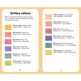 The Artist's Colour Mixing Card Deck - Watercolour in the group Hobby & Creativity / Books / Art Instruction Books at Pen Store (137233)