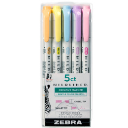Mildliner 5-pack Gentle  in the group Pens / Artist Pens / Illustration Markers at Pen Store (137262)