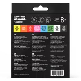 Marker Essential 8-piece Set in the group Pens / Artist Pens / Acrylic Markers at Pen Store (137370)