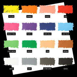 Marker Expression 16-piece Set in the group Pens / Artist Pens / Acrylic Markers at Pen Store (137375)