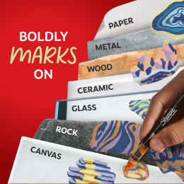 Creative Marker Brush Tip 5-pack Earth Tones in the group Pens / Artist Pens / Acrylic Markers at Pen Store (137402)