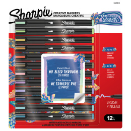 Creative Marker Brush Tip 12-pack Earth Tones in the group Pens / Artist Pens / Acrylic Markers at Pen Store (137406)