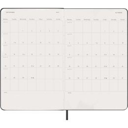 Planner 12M Daily 2027 Softcover Large Black in the group Paper & Pads / Planners / 12-Month Planners at Pen Store (137424)