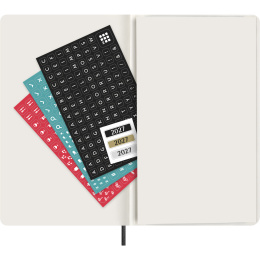 Planner 12M Daily 2027 Softcover Large Black in the group Paper & Pads / Planners / 12-Month Planners at Pen Store (137424)