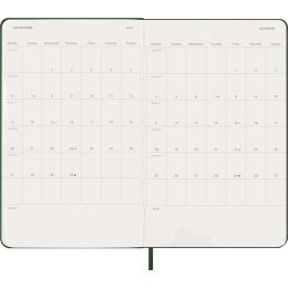 Planner 12M Daily 2027 Hardcover Large Myrtle Green in the group Paper & Pads / Planners / 12-Month Planners at Pen Store (137425)