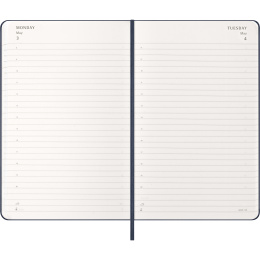 Planner 12M Daily 2027 Hardcover Large Sapphire Blue in the group Paper & Pads / Planners / 12-Month Planners at Pen Store (137428)