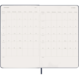 Planner 12M Daily 2027 Hardcover Large Sapphire Blue in the group Paper & Pads / Planners / 12-Month Planners at Pen Store (137428)
