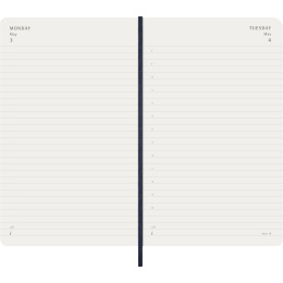 Planner 12M Daily 2027 Softcover Large Sapphire Blue in the group Paper & Pads / Planners / 12-Month Planners at Pen Store (137429)